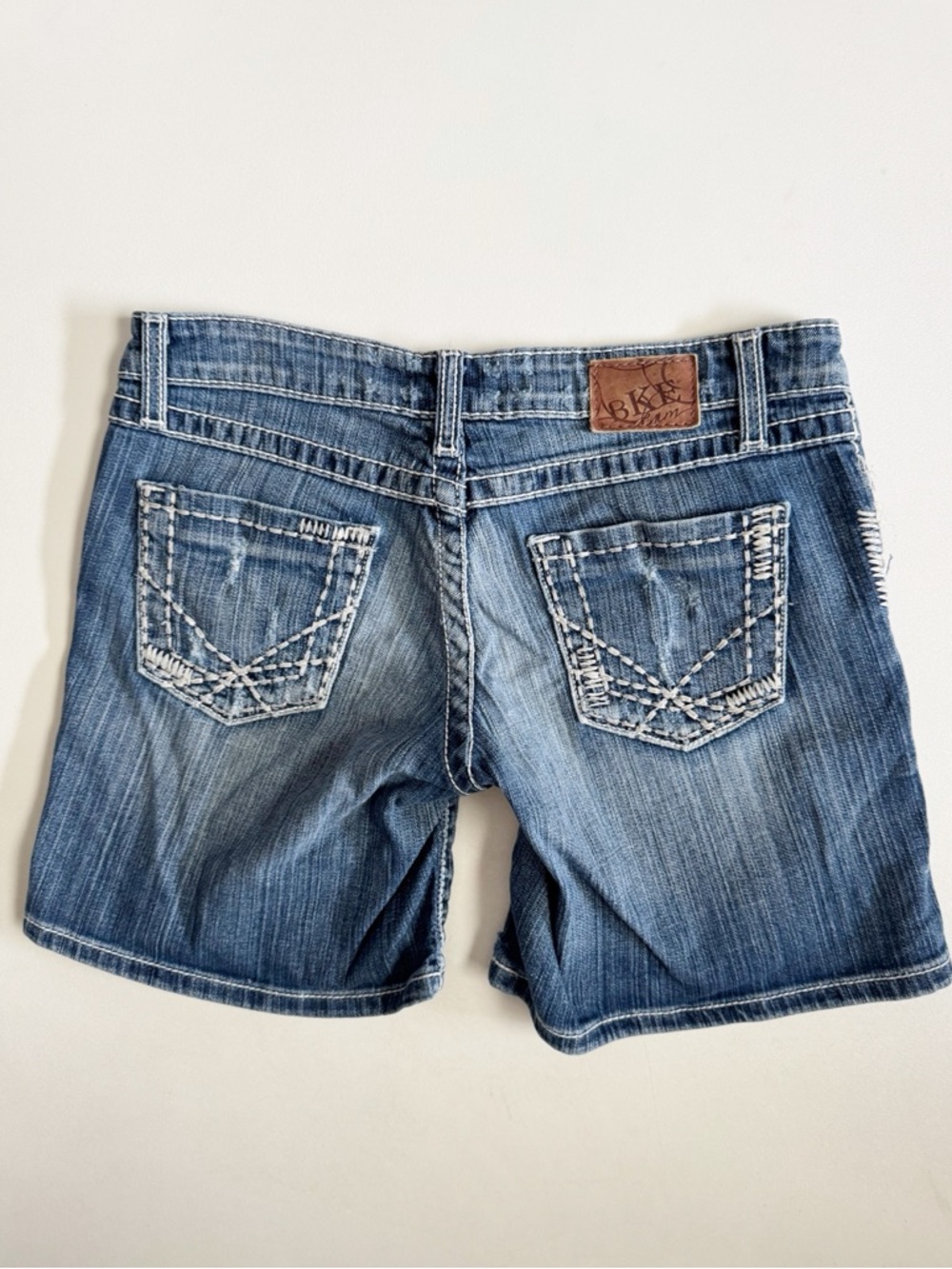 BKE Buckle Stella Culture Jean Shorts Lot of 3 Women's 27 Denim Blue Western - Picture 8 of 14